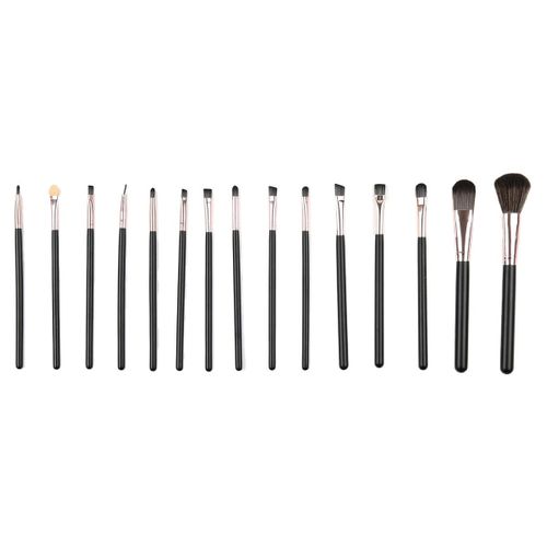 Kit Complet Trousse De 15 Pinceaux De Maquillage - Stilla