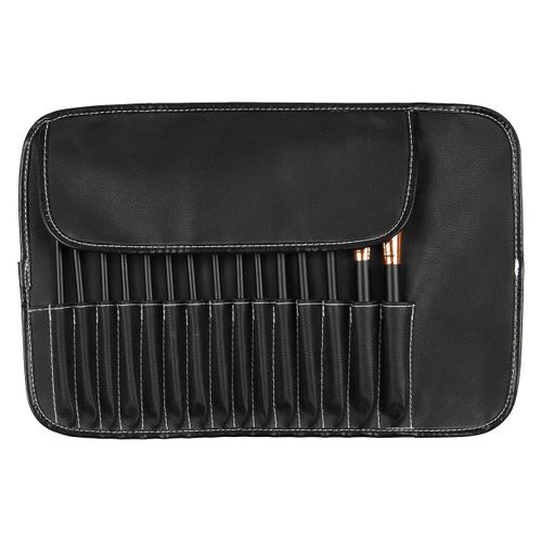 Kit Complet Trousse De 15 Pinceaux De Maquillage - Stilla