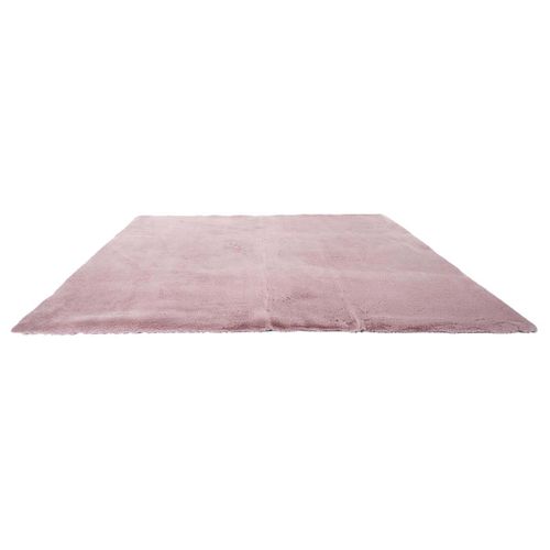 Tapis 120x170cm Imitation Fourrure Fine Rose - Snugly