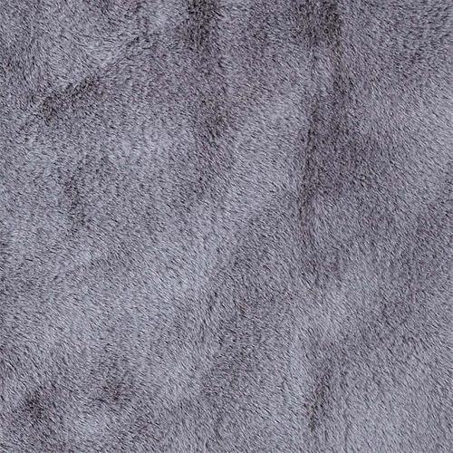 Tapis 120x170cm Imitation Fourrure Fine Gris Anthracite - Snugly