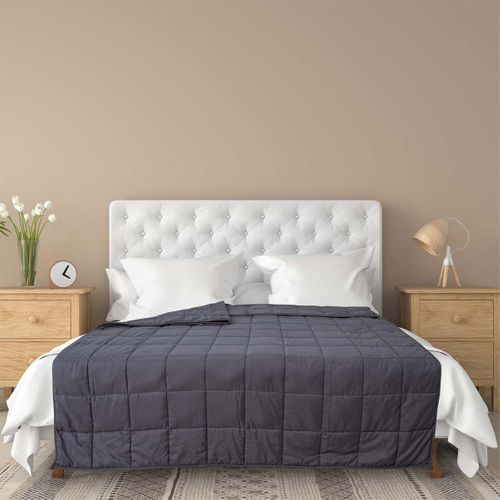 Couverture Pondérée 7kg Anti-stress Sommeil Optimal Gris Anthracite - Dreams