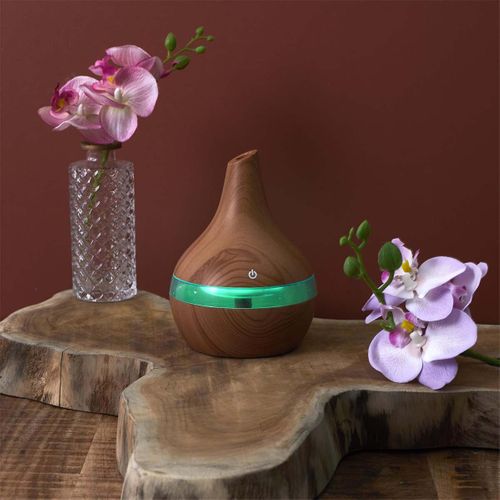 Diffuseur D'ambiance Electrique Lumineux Effet Bois - Rituel