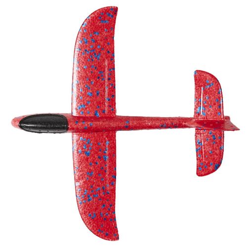Jeu De Lancer D?avion En Plastique Avec Propulseur Rouge Et Noir - Jetigo