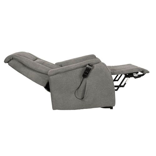 Fauteuil Relax Releveur Tissu Polyester Traité Hydrophobe Taupe - Narvik