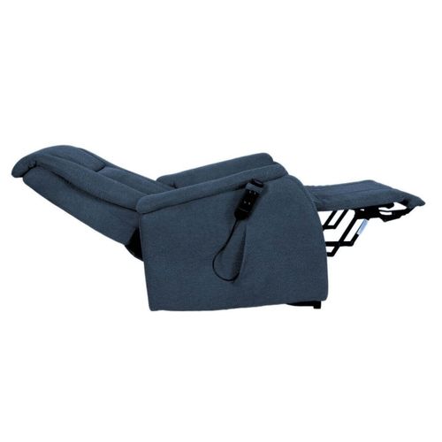 Fauteuil Relax Releveur Tissu Polyester Traité Hydrophobe Bleu - Narvik