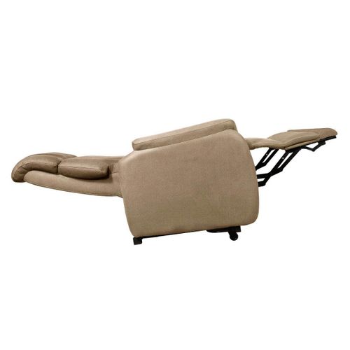 Fauteuil Relax Releveur Tissu Polyester Beige - Spazio
