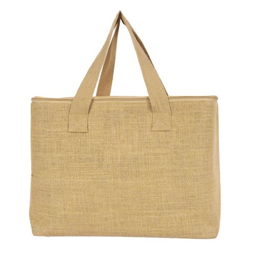 Sac Isotherme Déperlant En Toile De Jute Beige (40x30 Cm) - Jutty
