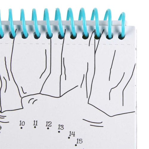 Lot De 2 Cahiers De Coloriage Avec Poignée De Transport -