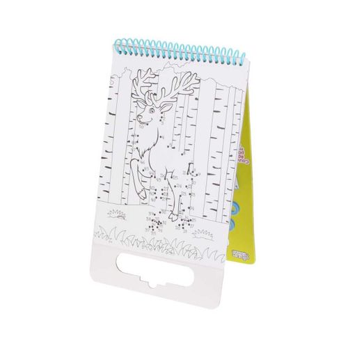 Lot De 2 Cahiers De Coloriage Avec Poignée De Transport -