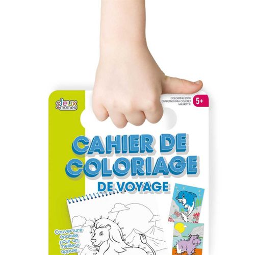 Lot De 2 Cahiers De Coloriage Avec Poignée De Transport -