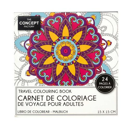 Livre De Coloriage De Voyage 24 Pages Adulte -