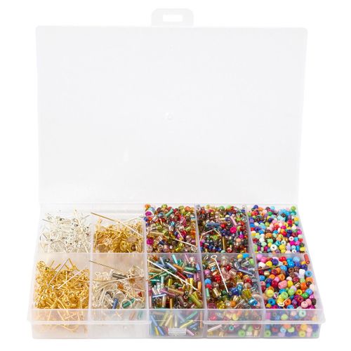 Coffret De Perles Diy Pour Boucles D'oreilles -