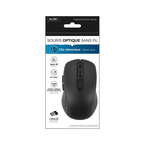 Souris Sans Fil Silencieuse Avec Capteur USB Sans Fil Et Capteur Optique Haute Précision -