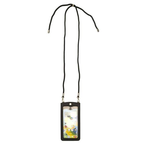 Pochette Bandoulière Face Transparente Tactile Pour Smartphone -