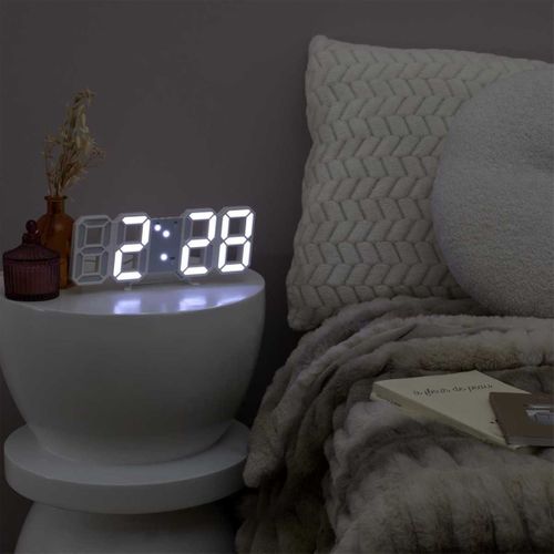 Réveil Numérique Chiffres LED 3d -