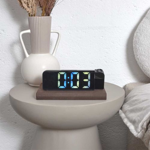 Réveil Numérique Avec Projection De L'heure -