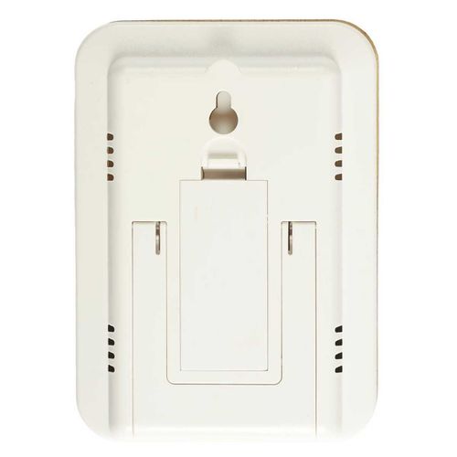 Réveil Station Météo Façade En Bois De Bambou -