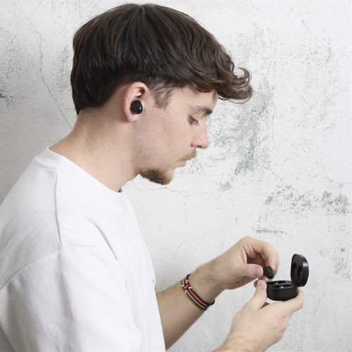 Ecouteurs Sans Fil Rechargeable Avec Indicateur Niveau De Charge -