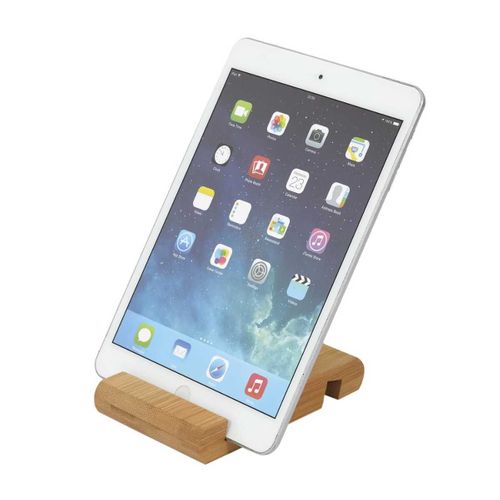 Support Smartphone Ou Tablette En Bois -