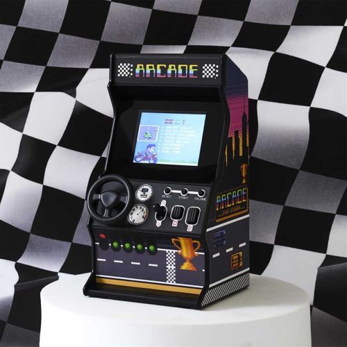 Mini Borne D'arcade Retro "car Racer" 30 Jeux -
