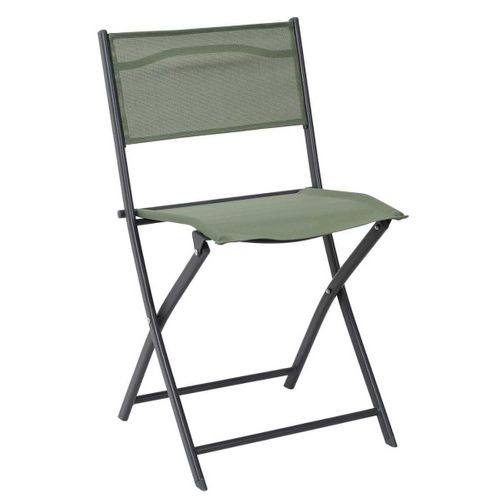 Lot De 4 Chaises De Jardin Pliantes Kaki - Sanae