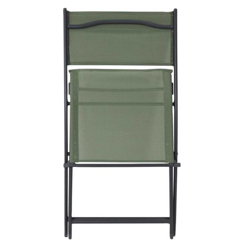 Lot De 4 Chaises De Jardin Pliantes Kaki - Sanae