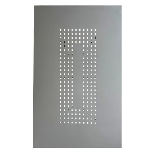 Table De Jardin En Acier Gris Traité Anti-corrosion - Beraka