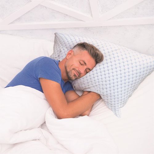 Oreillers En Fibre De Bambou Auto-rafraîchissant 68x50cm -