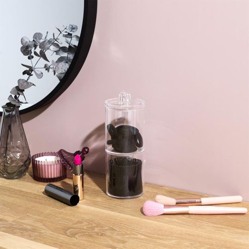 Duo De Boites Avec Accessoirs Cheveux Élastiques Et Pinces Plates -