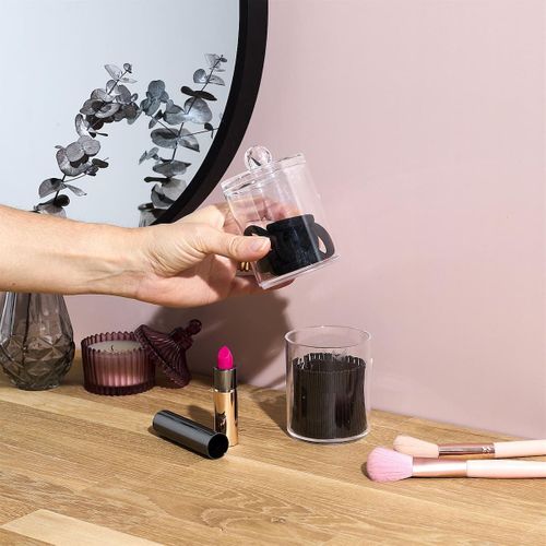 Duo De Boites Avec Accessoirs Cheveux Élastiques Et Pinces Plates -