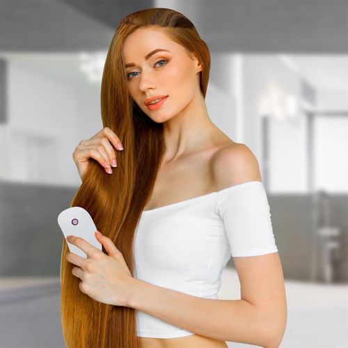 Brosse à Cheveux Ionoque Vibrante Forme Ergonomique -
