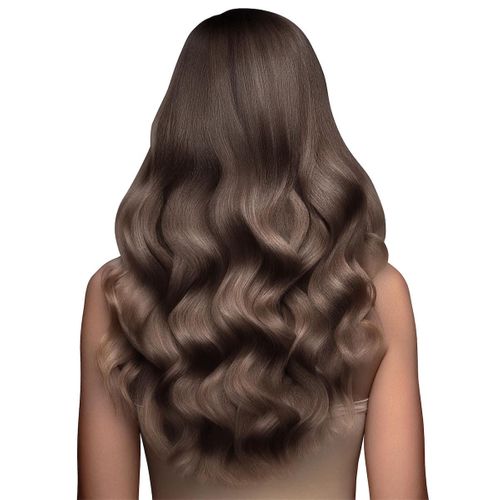 Bigoudi Sans Chaleur XXL En Satin Noir Avec 1 Pince à Cheveux Et 2 Chouchous -