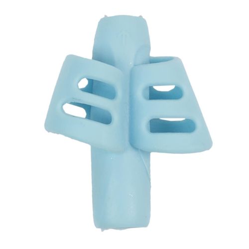 2 Portes-crayons En Caoutchouc Bleu Et Vert Pour Une Bonne Prise En Main -