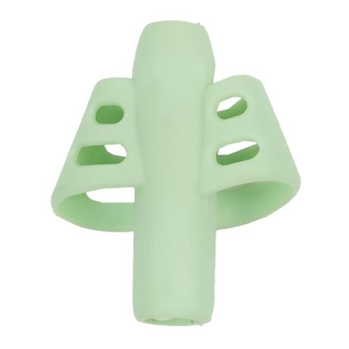 2 Portes-crayons En Caoutchouc Bleu Et Vert Pour Une Bonne Prise En Main -