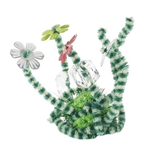 Coffret Diy De 150 Fils Chenilles Pour Réaliser Plusieurs Constructions Créatives -