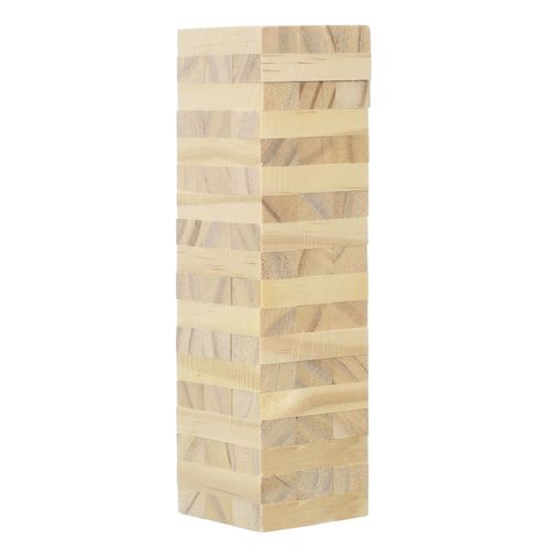 Jeu De La Tour Infernale 54 Pièces En Bois -