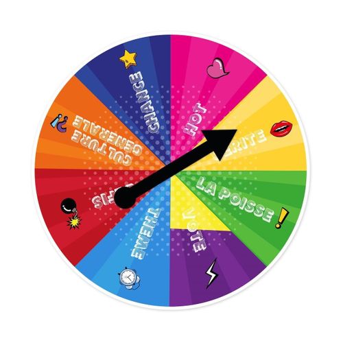 Jeu à Boire Cap Ou Pas Cap Avec 60 Cartes + 1 Roulette Et 2 Verres à Shot Inclus -