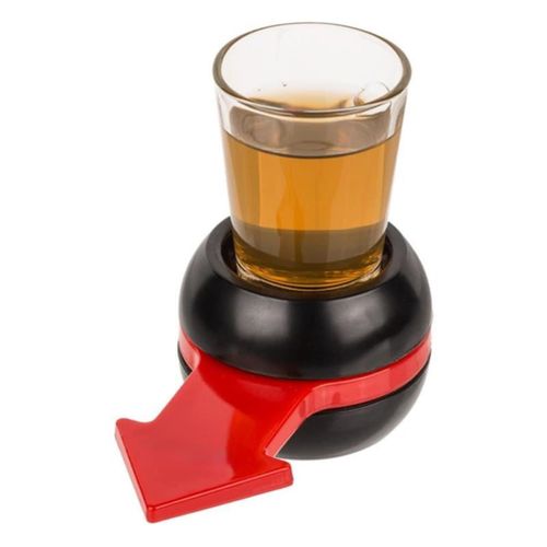 Jeu à Boire Action Ou Vérité Avec 30 Cartes, 1 Roulette Et 1 Verre à Shot Inclus -