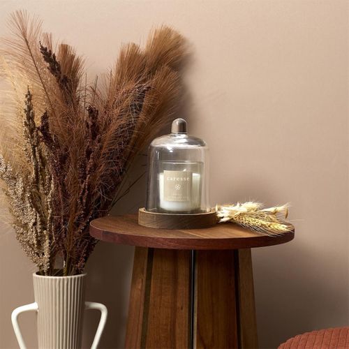 Bougie Parfumée Sous Cloche (h15cm)senteur Brume Des Bois -
