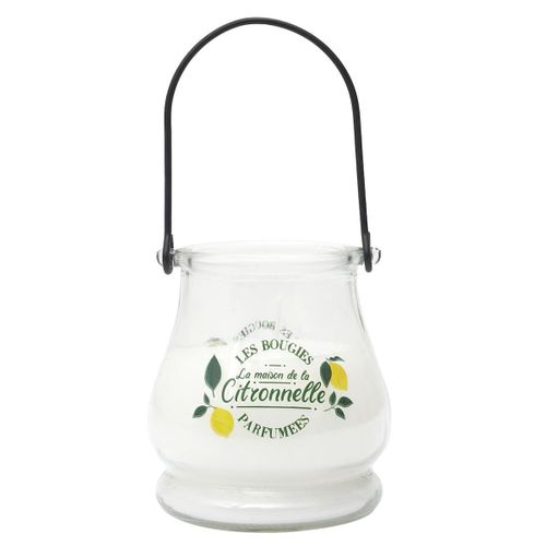 Bougie Électrique Citronnelle à Piles Avec 6 Couleurs Changeantes -