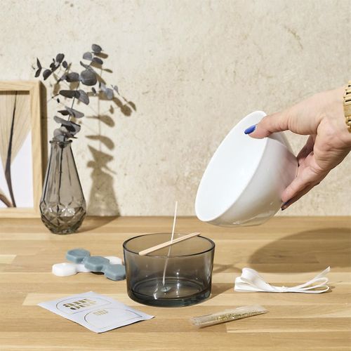 Coffret Diy Fabrication 1 Bougie Parfumées à La Brume Des Bois -