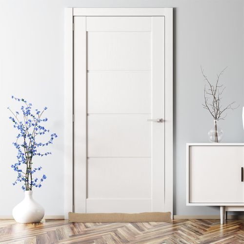 Boudin De Porte En Jute Naturel 7x80cm -