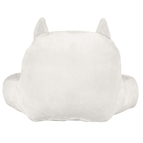 Coussin De Lecture Kawaii Blanc En Polyester Avec Accoudoir -