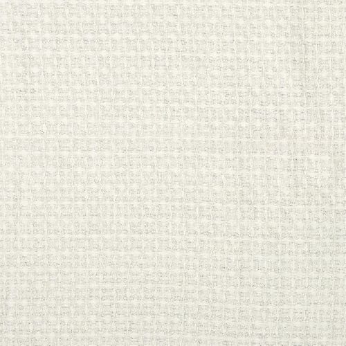 Plaid Jeté De Canapé 150x200cm Style Gaufré Coloris Ivoire -