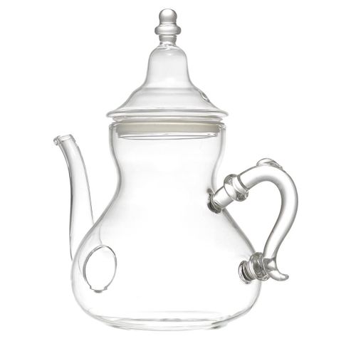 Théière En Verre 80 Cl Avec Bec Verseur Anti-goutte -