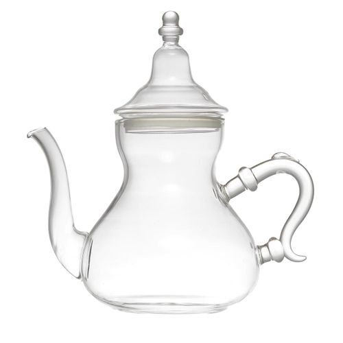 Théière En Verre 80 Cl Avec Bec Verseur Anti-goutte -