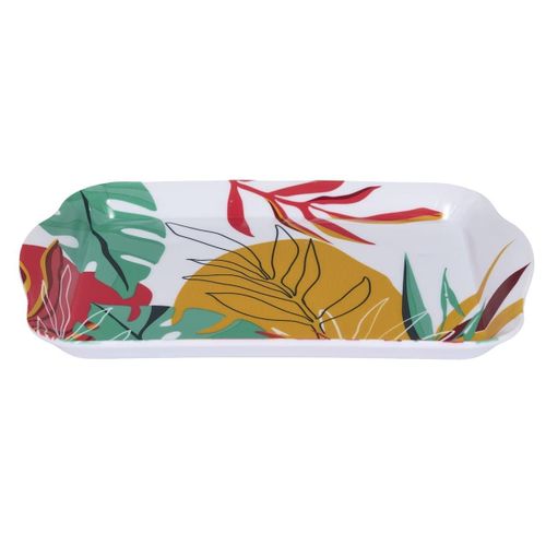 Plateau De Service En Plastique Paradis Exotique (21x14cm) - Antilles