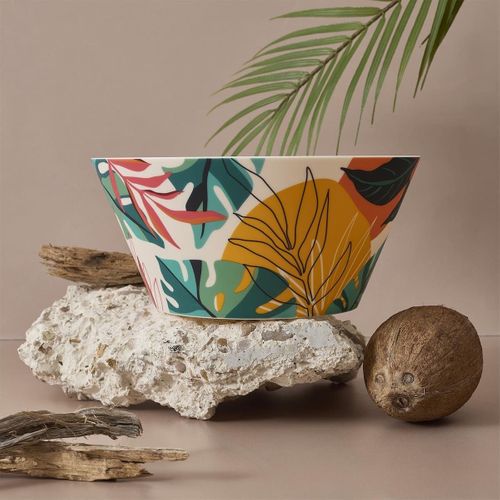Saladier En Plastique Paradis Exotique (ø25cm) - Antilles