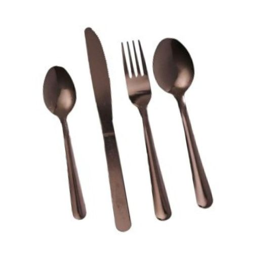 Ménagère 16 Pièces En Inox Coloris Cuivre -