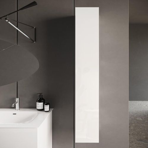 Colonne Murale Suspendue 1 Porte Blanc Laqué - Arturo